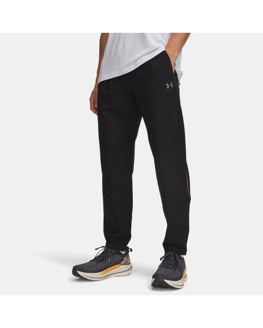Under Armour Black Velociti Track Pants Ultimate Reflective for men