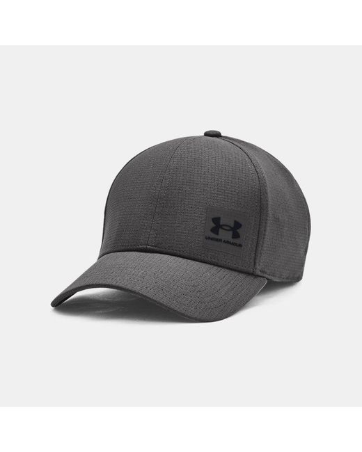 Gorra Ajustable Armourvent Para Hombre Castlerock Negro Under Armour de hombre de color Gray