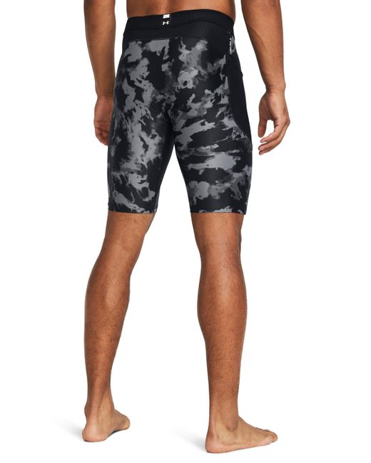 Under Armour Heatgear® iso-chill lange shorts mit aufdruck für in Blue für Herren