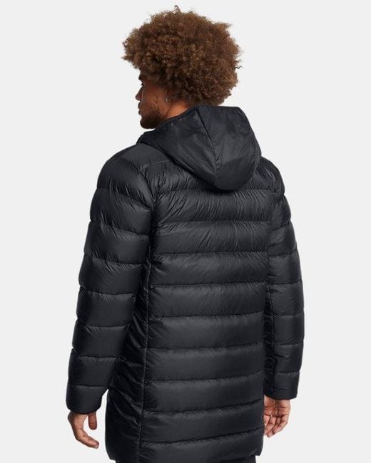 Under Armour Black Legend Down Parka for men