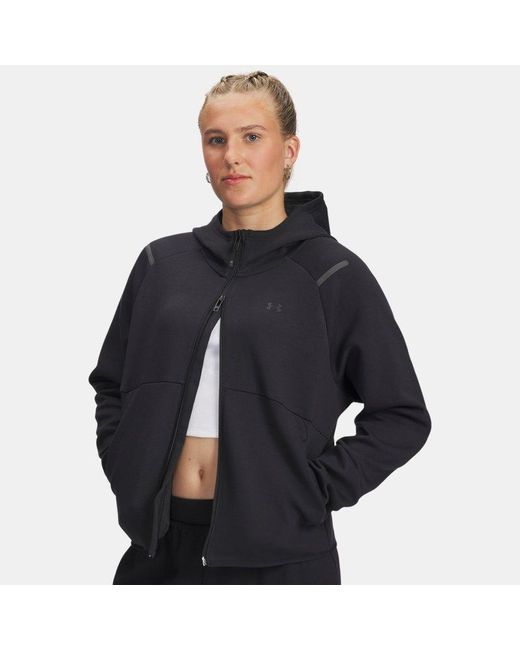 Under Armour Blue Unstoppable Fleece Full-Zip