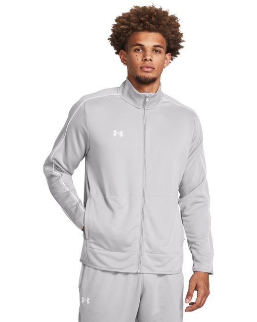 Under Armour Gray Ua Command Warm-up Full Zip for men