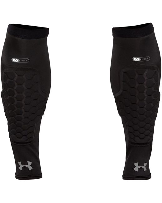 Under Armour Black Ua Gameday Armour Pro Padded Leg Sleeves for men