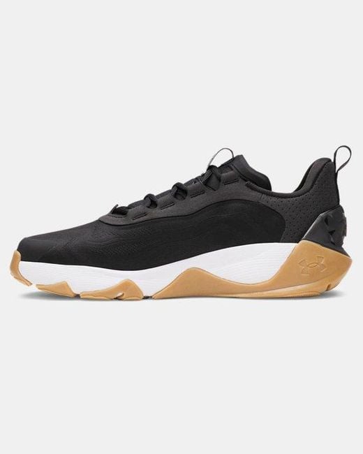 Under Armour Herentrainingsschoenen Project Rock 8 Zwart Wit Zwart in het Black voor heren