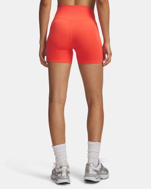 Under Armour Red Meridian Middy 5" Shorts Venom Venom