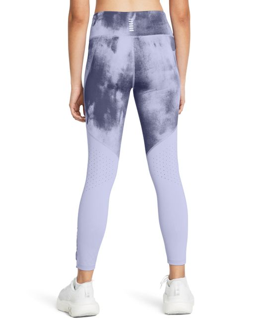 Under Armour Blue Launch Printed Ankle Tights