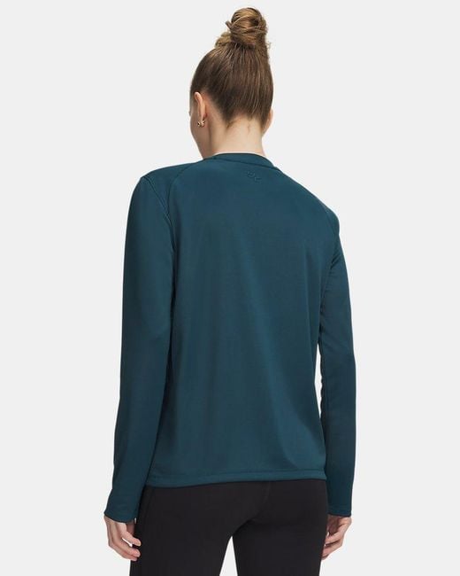 Under Armour Blue Ua Explor Upf Long Sleeve Crew