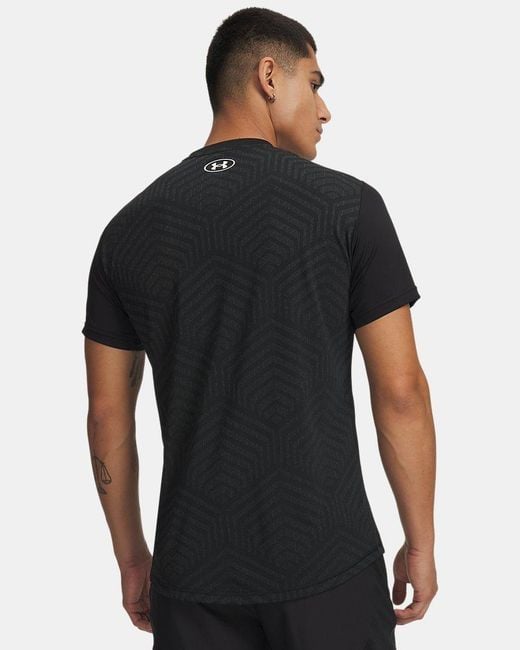 Under Armour Black Challenger Pro Printed Short Sleeve Ultimate for men