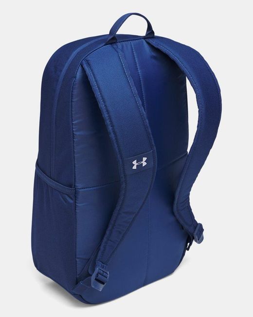 Under Armour Blue Essential Halftime Backpack Blackout