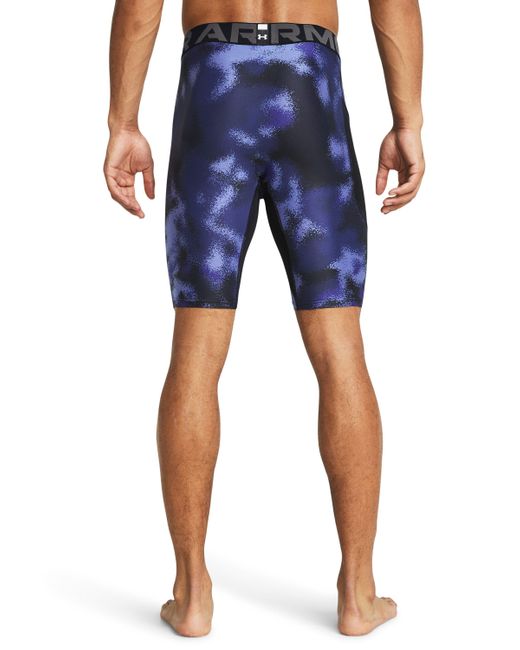 Under Armour Heatgear® lange shorts mit druck für starlight / weiß xl in Blue für Herren