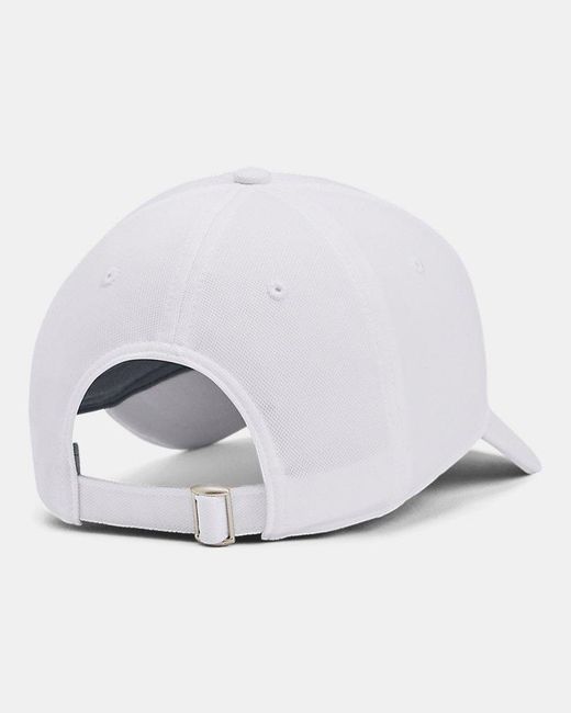 Under Armour White Armour Ua Blitzing Cap for men