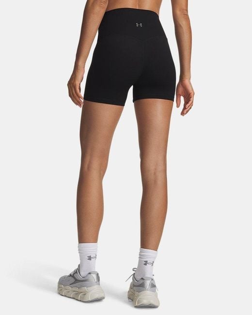 Under Armour Blue Meridian Middy Shorts Ultimate Ultimate