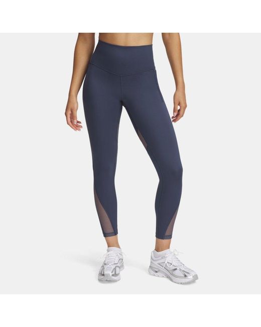 Under Armour Blue Vanish Elite Vent Ankle Leggings Downpour Iridescent