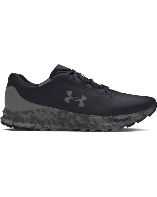 Under Armour Black Bandit Trail 3 Running Shoes Castlerock for men