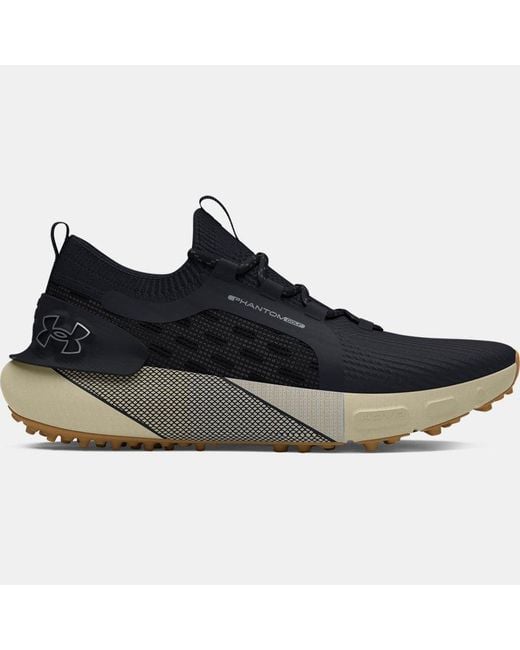 Under Armour Black Phantom Golf Shoes Silt for men