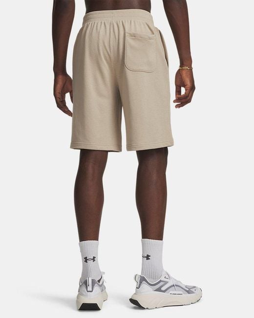 Under Armour Natural Rival Lightweight Shorts City Khaki for men