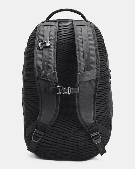 Under Armour Black Hustle Pro Backpack / / Metallic