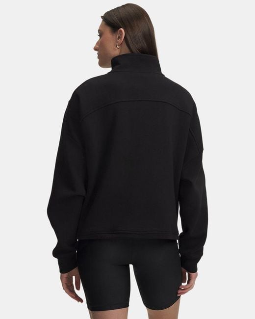 Under Armour Black Unstoppable Fleece ½ Zip Ultimate Ultimate