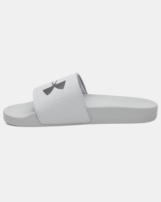 Under Armour White Armr Slides Mod Mod Anthracite for men