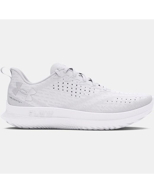 Under Armour White Velociti 4 Running Shoes for men