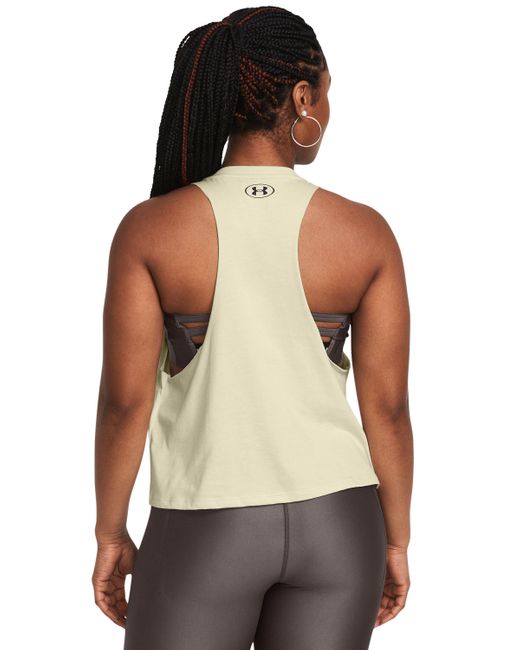 Under Armour Green Project rock balance tanktop für silt / radial turquoise l