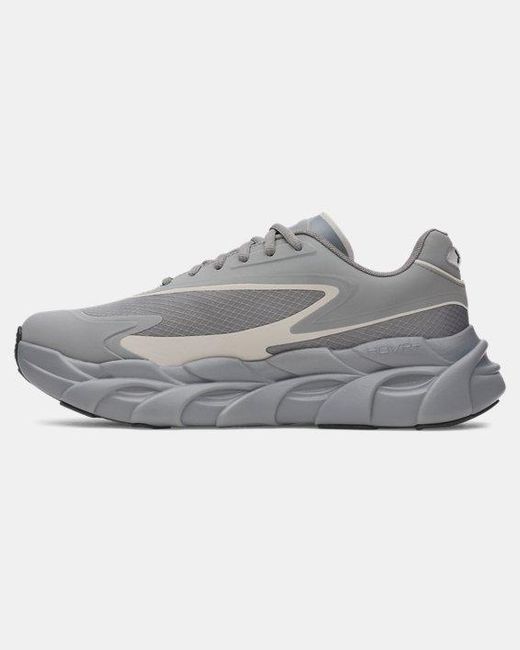 Under Armour Gray Halo Runner Se Running Shoes Clay Titanium for men