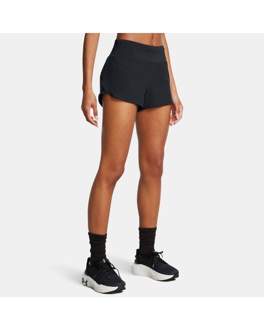 Under Armour Blue Launch Pro 3'' Shorts / Reflective