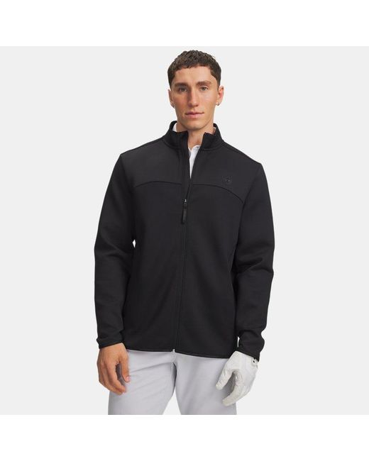Under Armour Black Drive Midlayer Full Zip for men
