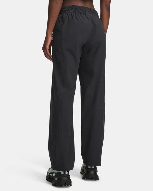 Under Armour Black Explor Hike Tech Pants Anthracite Anthracite