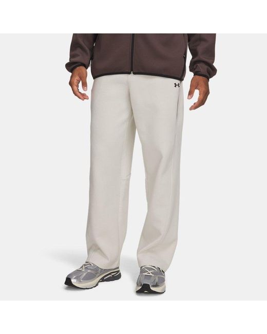 Under Armour Gray Ua Unstoppable Fleece Pants for men