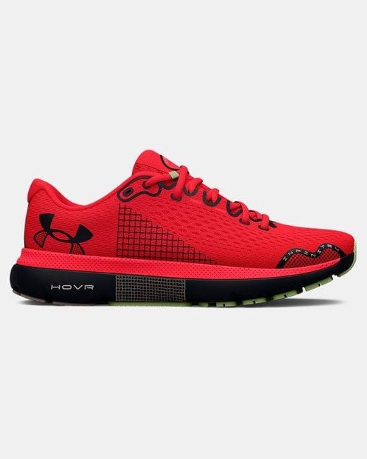 Under Armour Lace Ua Hovr Infinite 4 Running Shoes in Red for Men Lyst UK