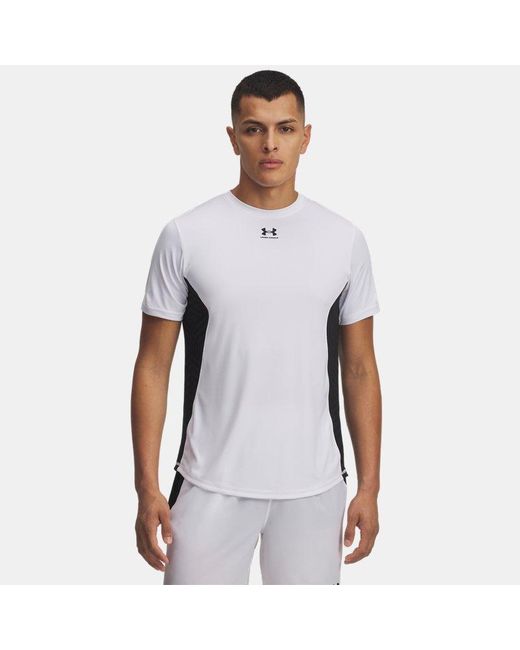 Under Armour White Challenger Pro Short Sleeve for men
