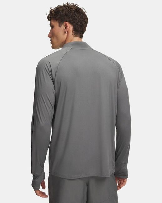 Under Armour Gray Velociti ½ Zip Clay Reflective for men
