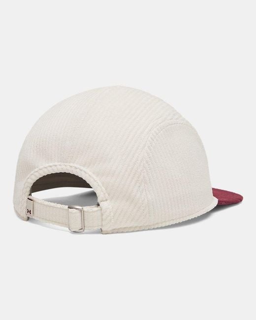 Under Armour Brown Essential Corduroy Camper Cap Stone Vintage for men