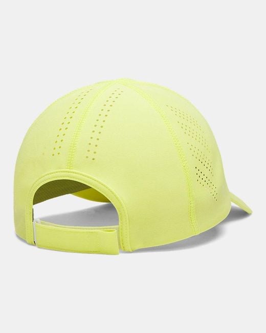 Under Armour Green Iso-chill Launch Run Adjustable Hat, for men