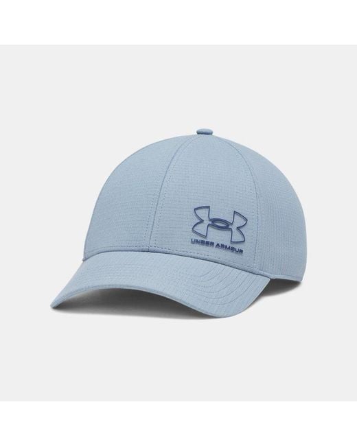 Under Armour Blue Iso-chill Armourvent Stretch Fit Hat, for men
