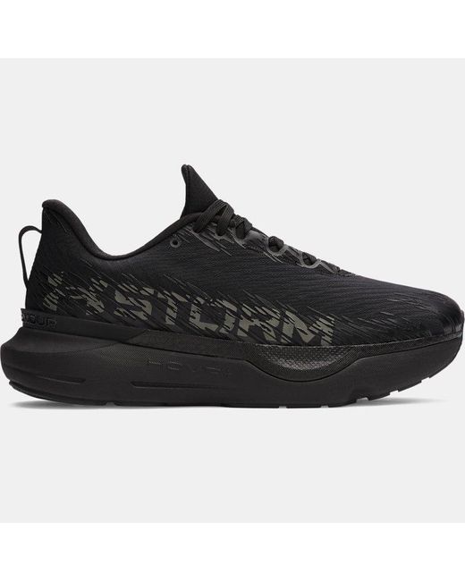 Under Armour Uniseks Hardloopschoenen Infinite Pro 2 Storm Zwart Anthracite Zwart in het Black