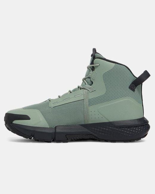 Under Armour Green Ua Valsetz Mid Tactical Boots for men