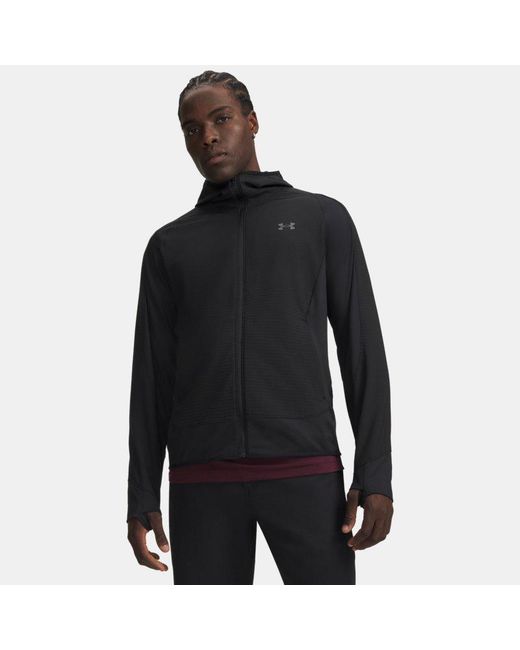 Under Armour Black Ua Explor Offgrid Full-zip Hoodie for men
