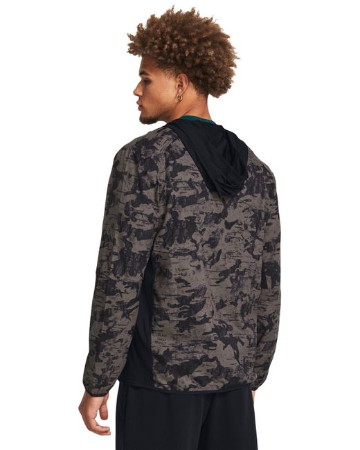 Under Armour Gray Project Rock Iso-chill Tide Hybrid Jacket for men