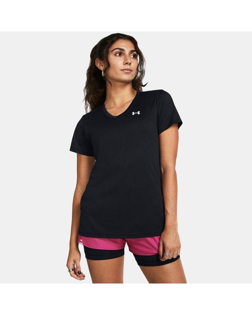 Under Armour Black Tech
Kurzarm-Oberteil Mit V-Ausschnitt Für Damen Weiß