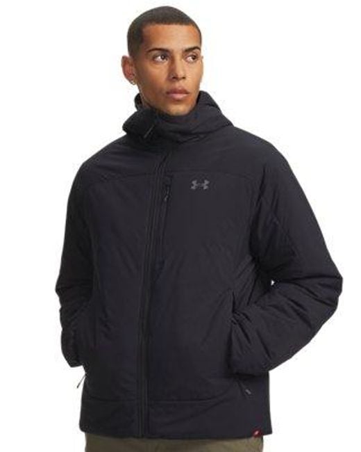 Under Armour Blue Explor Quickridge Jacket Castlerock for men