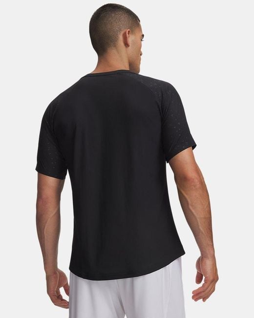 Under Armour Black Challenger Elite Short Sleeve Chrome for men