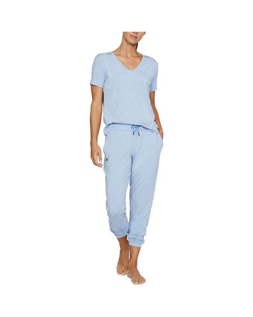 Under Armour Women s Athlete Recovery Sleepwear Pants in Blue Lyst