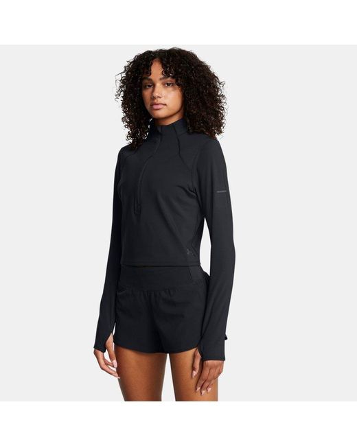 Under Armour Black Launch Elite
½-Zip-Oberteil Für Damen Reflektierend