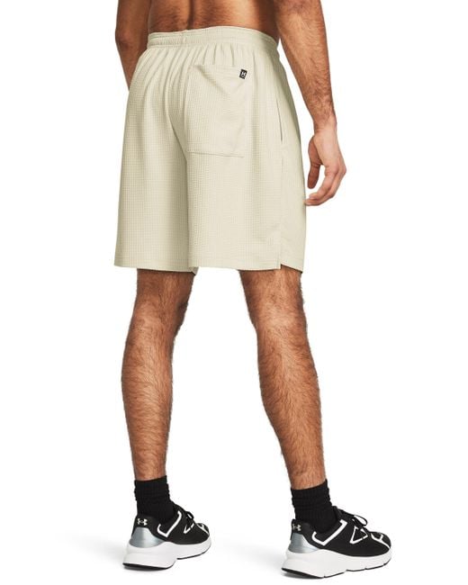 Under Armour Natural Rival Waffle Shorts for men