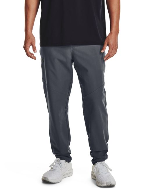 Under Armour Black Ua Sportstyle Elite Tapered Pants for men