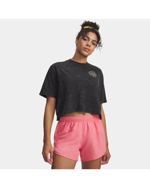 Under Armour Black Reality Can Wait Short Sleeve Rebel