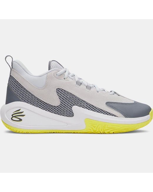 Under Armour Gray Curry 3Z 25 Sde Basketball Shoes Halo Lumin Titan