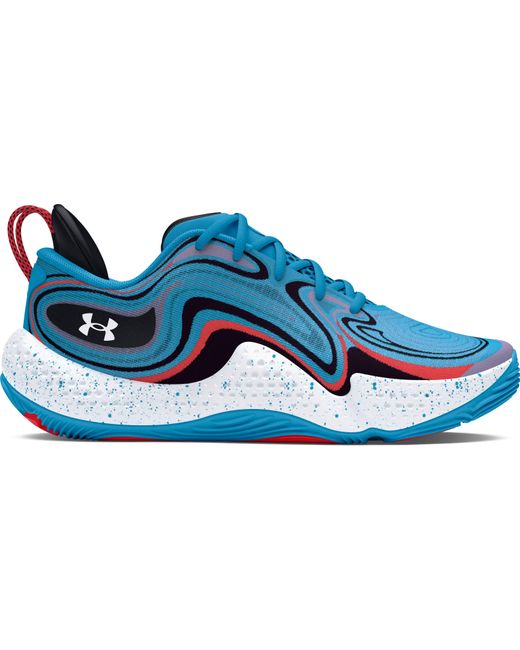 Under Armour Blue Spawn 6 Basketball Shoes
